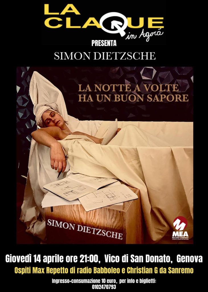 LaClaque, Simon Dietzsche, 14 aprile 2022