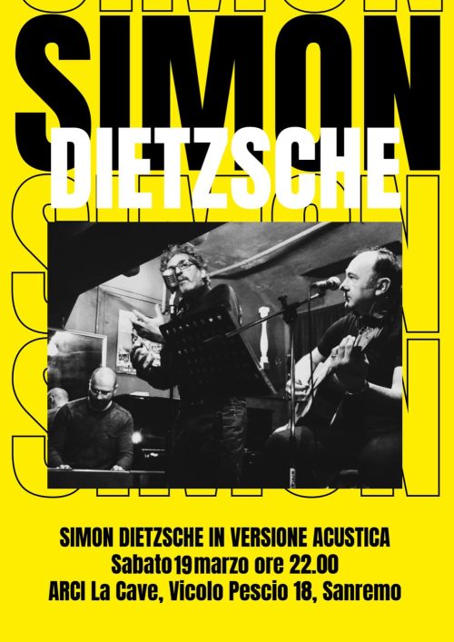 Simon Dietzsche, Sanremo, 19 marzo 2022